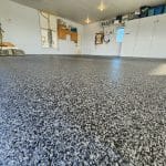 Vinyl Chip Garage Floor