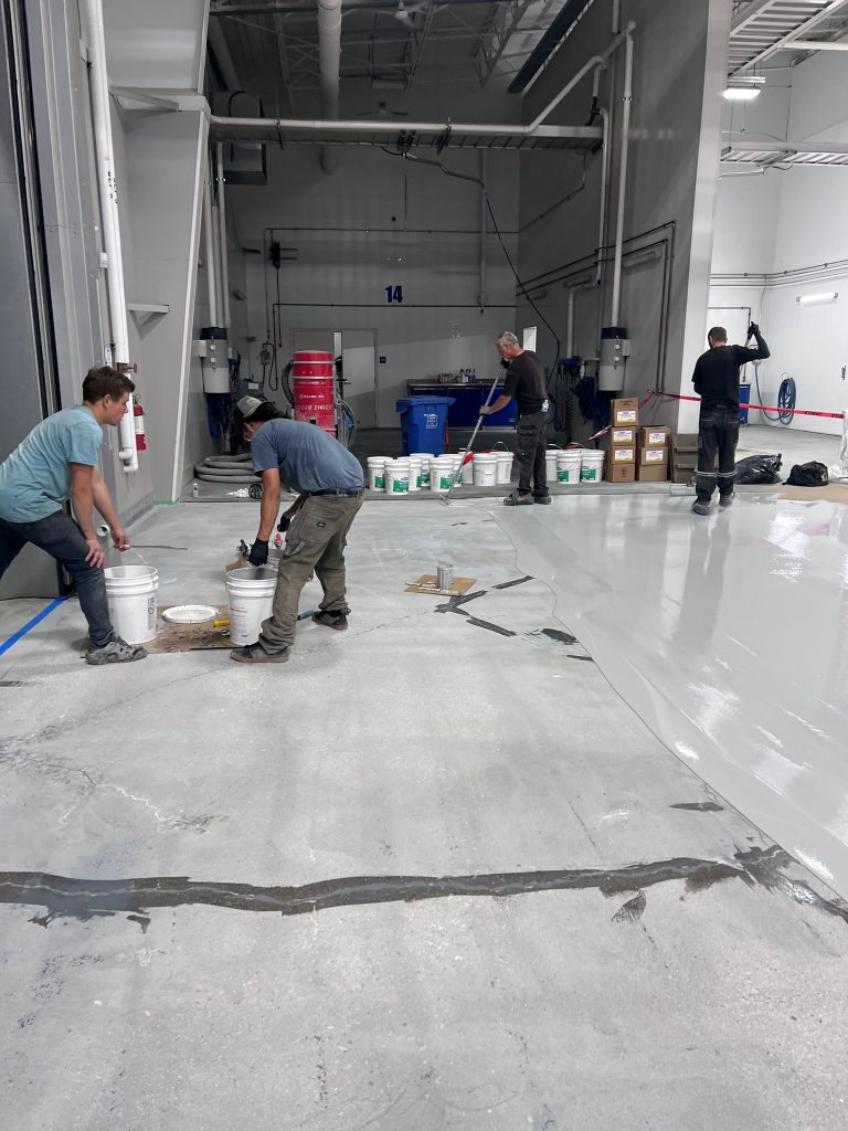 Epoxy & Sand Broadcast