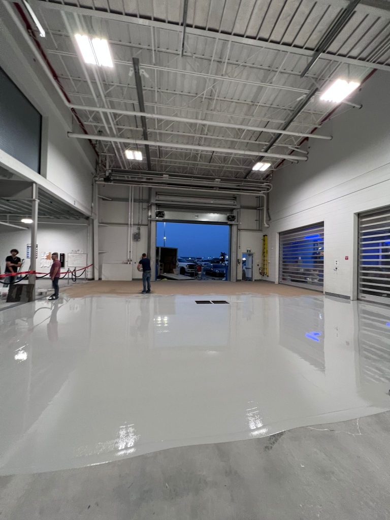 Epoxy & Sand Broadcast